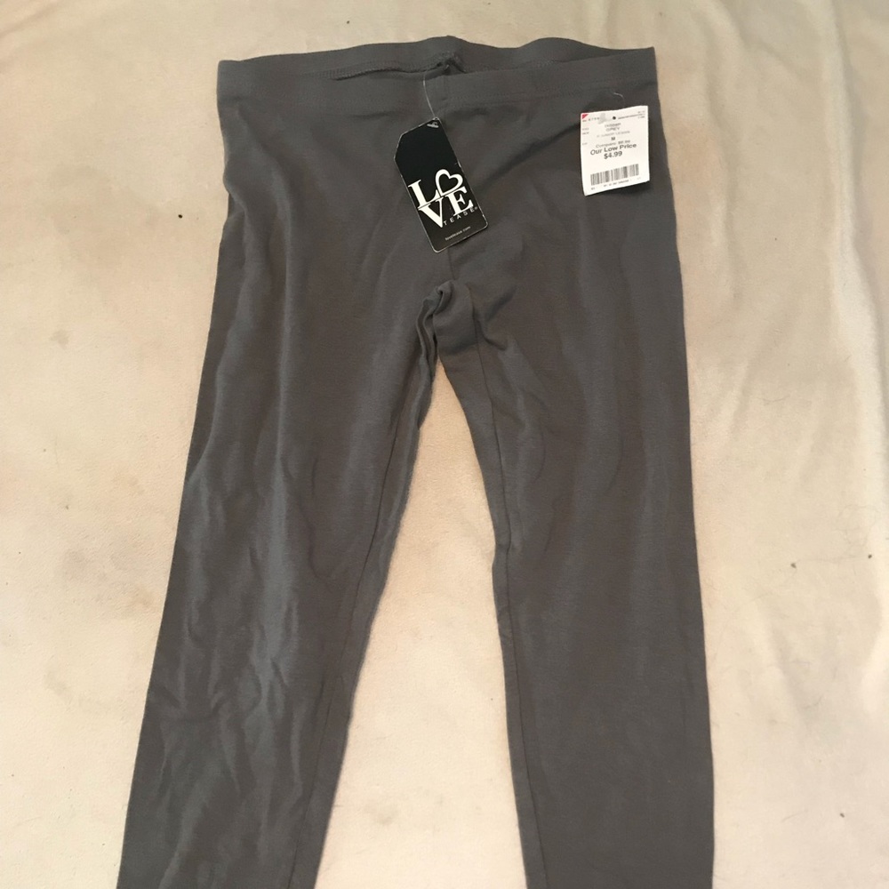 Grey juniors leggings